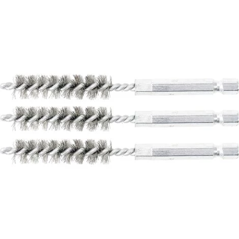BGS TECHNIC BROSSE EN ACIER | 11MM | 6,3MM (1/4'') | 3PIÈCES BGS 3078-11-S 3 BGS TECHNIC BROSSE EN ACIER | 11MM | 6,3MM (1/4'') | 3PIÈCES BGS 3078-11-S