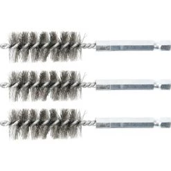 BGS TECHNIC BROSSE EN ACIER | 18MM | 6,3MM (1/4'') | 3PIÈCES BGS 3078-18-S