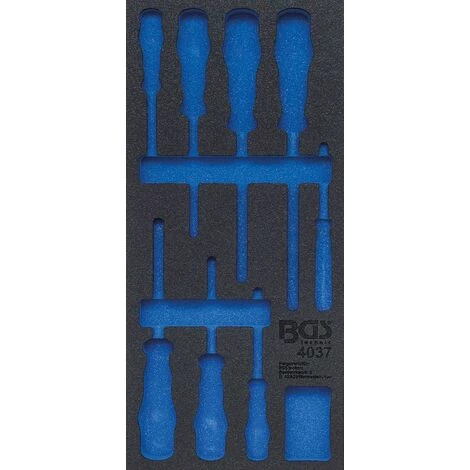 BGS TECHNIC INSERT DE SERVANTE D'ATELIER 1/3, VIDE | POUR ART. 4037 BGS 4037-1 3 BGS TECHNIC INSERT DE SERVANTE D'ATELIER 1/3, VIDE | POUR ART. 4037 BGS 4037-1