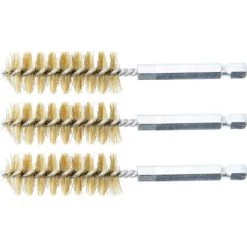 BGS TECHNIC BROSSE EN LAITON | 17MM | 6,3MM (1/4'') | 3PIÈCES BGS 3078-17-M
