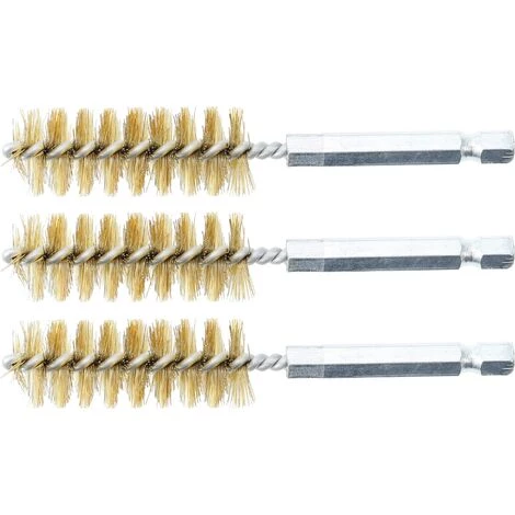 BGS TECHNIC BROSSE EN LAITON | 17MM | 6,3MM (1/4'') | 3PIÈCES BGS 3078-17-M 3 BGS TECHNIC BROSSE EN LAITON | 17MM | 6,3MM (1/4'') | 3PIÈCES BGS 3078-17-M