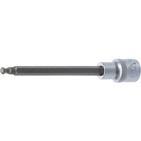BGS TECHNIC DOUILLE À EMBOUTS | LONGUEUR 140 MM | 12,5 MM (1/2'') | SIX PANS INTÉRIEURS AVEC TÊTE SPHÉRIQUE 6 MM BGS 4258-6 3 BGS TECHNIC DOUILLE À EMBOUTS | LONGUEUR 140 MM | 12,5 MM (1/2'') | SIX PANS INTÉRIEURS AVEC TÊTE SPHÉRIQUE 6 MM BGS 4258-6
