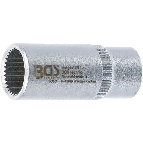 BGS TECHNIC DOUILLE POUR POMPES D'INJECTION DE MOTEURS DIESEL MERCEDES-BENZ | DENTURE MULTIPLE INTÉRIEURE (POUR XZN) | 33 DENTS BGS 5350 3 BGS TECHNIC DOUILLE POUR POMPES D'INJECTION DE MOTEURS DIESEL MERCEDES-BENZ | DENTURE MULTIPLE INTÉRIEURE (POUR XZN) | 33 DENTS BGS 5350