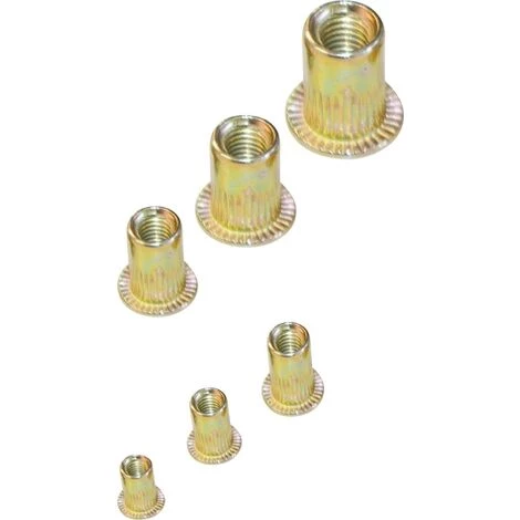 BGS TECHNIC ASSORTIMENT D'ÉCROUS RIVETS | ACIER GALVANISÉ | 150 PIÈCES BGS 14126 6 BGS TECHNIC ASSORTIMENT D'ÉCROUS RIVETS | ACIER GALVANISÉ | 150 PIÈCES BGS 14126 – Image 4