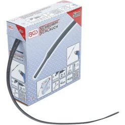 BGS TECHNIC BOÎTE DE GAINES THERMORÉTRACTABLES | NOIRES | Ø8MM | 5M BGS 6852