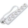 BGS TECHNIC BARRE DE PRISES DE COURANT | SEXTUPLE | CORDON DE 1,4M | 3 X 1,5MM² | IP20 BGS 3370 -BGS TECHNIC Soldes 32634390 1