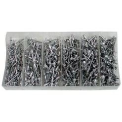BGS TECHNIC BGS WV_8058 ASSORTIMENT DE 400 RIVETS AVEUGLES EN ALUMINIUM