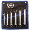 BGS TECHNIC JEU DE CLÉS OUVERT DE L'ANNEAU, COUDÉ, 6 PIÈCES. 2 BGS TECHNIC JEU DE CLÉS OUVERT DE L'ANNEAU, COUDÉ, 6 PIÈCES. -BGS TECHNIC Soldes 34184008 1