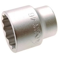 BGS TECHNIC -POINT SOCKET, 20 (3/4), 12 POINTS, 46 MM