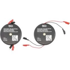 BGS TECHNIC BOÎTE DE CÂBLES À PINCES CROCODILE | AUTO-ENROULEURS | 15 M BGS 9401