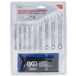 Jeu De Clés Mixtes BGS TECHNIC - 4 à 10 Mm - 9 Pcs - 30551 -BGS TECHNIC Soldes 36016635 4