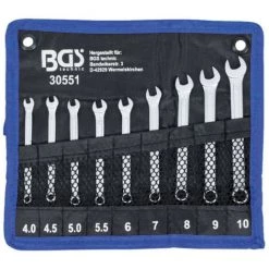 Jeu De Clés Mixtes BGS TECHNIC - 4 à 10 Mm - 9 Pcs - 30551 -BGS TECHNIC Soldes 36016635 5