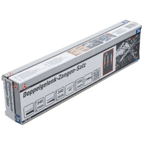 BGS TECHNIC Jeu De Pinces à Double Charnière BGS - 3 Pcs - 416 7 BGS TECHNIC Jeu De Pinces à Double Charnière BGS - 3 Pcs - 416 – Image 5