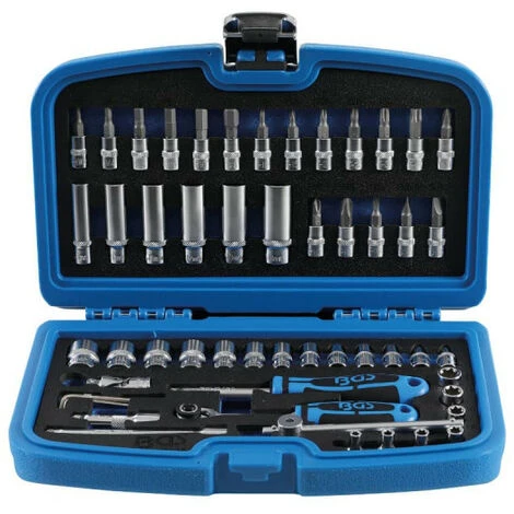 Coffret De Douilles Et Accessoires BGS TECHNIC - 6,3 Mm - 53 Pcs - 2148 3 Coffret De Douilles Et Accessoires BGS TECHNIC - 6,3 Mm - 53 Pcs - 2148