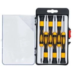 BGS TECHNIC Jeu De Tournevis De Précision Profil En T BGS - 6 Pcs - 35808