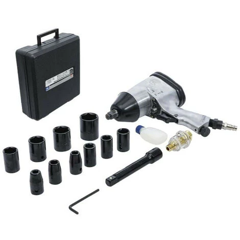 BGS TECHNIC Clé à Choc Avec Jeu D'outils BGS - 7000 Tr/min - 16 Pcs - 3211 3 BGS TECHNIC Clé à Choc Avec Jeu D'outils BGS - 7000 Tr/min - 16 Pcs - 3211