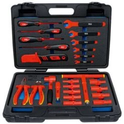 Caisse à Outils Pour Clés à Douilles VDE BGS TECHNIC - 26 Pcs - 7130