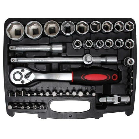 BGS TECHNIC Coffrets De Douilles Et Accessoires BGS - En Mm - 174 Pcs - 9191 4 BGS TECHNIC Coffrets De Douilles Et Accessoires BGS - En Mm - 174 Pcs - 9191 – Image 2