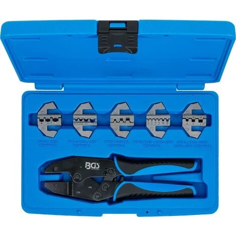 BGS Technic Pince à Sertir | Avec 5 Paires De Mâchoires 6 BGS Technic Pince à Sertir | Avec 5 Paires De Mâchoires – Image 4