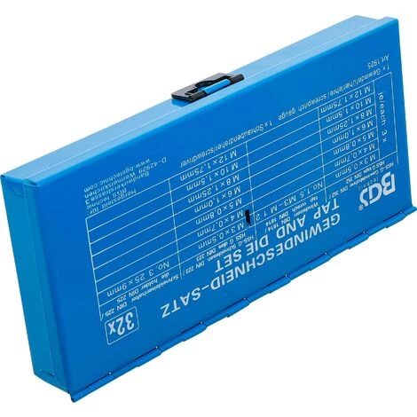 BGS Technic Jeu De Tarauds | M3 - M12 | 32 Pièces 7 BGS Technic Jeu De Tarauds | M3 - M12 | 32 Pièces – Image 5