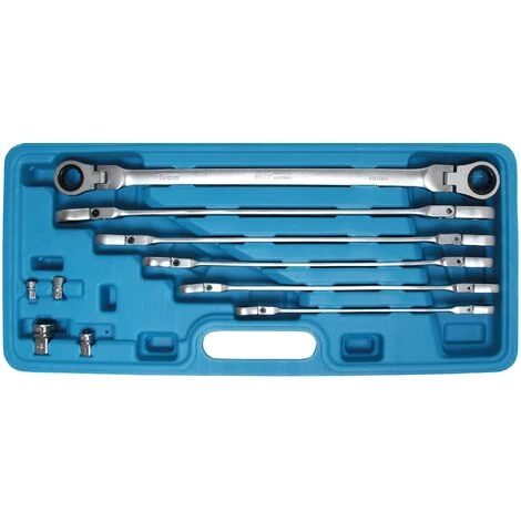 BGS Technic Jeu De Clés à Oeil à Cliquet | 8 - 19 Mm | 10 Pièces 3 BGS Technic Jeu De Clés à Oeil à Cliquet | 8 - 19 Mm | 10 Pièces