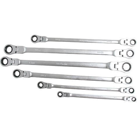 BGS Technic Jeu De Clés à Oeil à Cliquet | 8 - 19 Mm | 10 Pièces 4 BGS Technic Jeu De Clés à Oeil à Cliquet | 8 - 19 Mm | 10 Pièces – Image 2