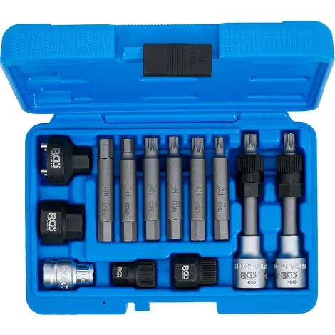 BGS Technic Jeu De Douilles à Embouts Pour Alternateur | 12,5 Mm (1/2") | 13 Pièces 6 BGS Technic Jeu De Douilles à Embouts Pour Alternateur | 12,5 Mm (1/2") | 13 Pièces – Image 4