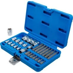 BGS Technic Jeu De Douilles | Profil E / Profil T (pour Torx) | 30 Pièces 9 BGS Technic Jeu De Douilles | Profil E / Profil T (pour Torx) | 30 Pièces -BGS TECHNIC Soldes 38345617 3