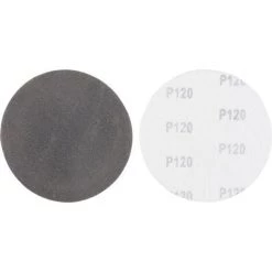 BGS Technic Jeu De Disques Abrasifs | Grain 120 | Carbure De Silicium | 10 pièces