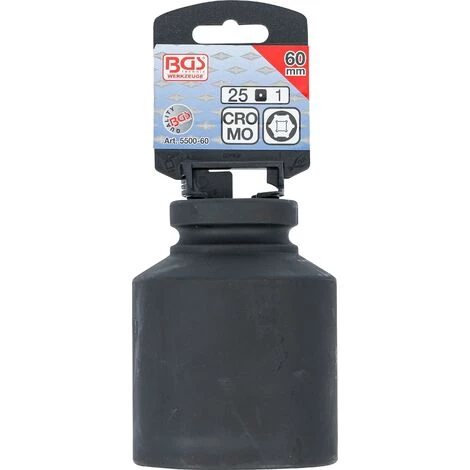 BGS Technic Douille à Choc, Six Pans, Longue | 25 Mm (1") | 60 Mm 5 BGS Technic Douille à Choc, Six Pans, Longue | 25 Mm (1") | 60 Mm – Image 3