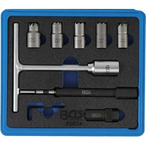 BGS Technic Jeu De Fraises Pour Siège D’étanchéité D’injecteurs | 9 Pièces 3 BGS Technic Jeu De Fraises Pour Siège D’étanchéité D’injecteurs | 9 Pièces