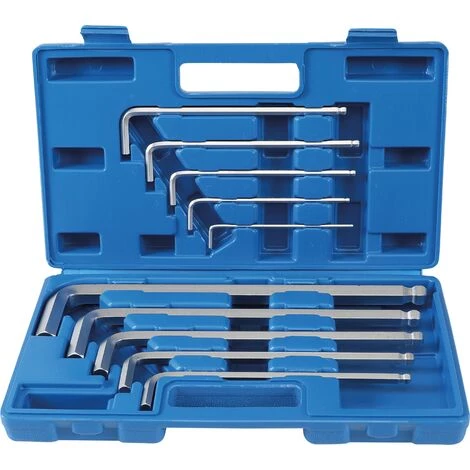 BGS Technic Jeu De Clés Allen | « Max » | Six Pans Intérieurs 3 - 17 Mm | 10 Pièces 3 BGS Technic Jeu De Clés Allen | « Max » | Six Pans Intérieurs 3 - 17 Mm | 10 Pièces
