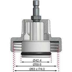 BGS Technic Adaptateur No 13 Pour Art. 8027, 8098 | Pour Chrysler, Mercedes-Benz 9 BGS Technic Adaptateur No 13 Pour Art. 8027, 8098 | Pour Chrysler, Mercedes-Benz -BGS TECHNIC Soldes 38346219 4