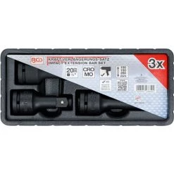 BGS Technic Jeu De Rallonges à Choc | 20 Mm (3/4) | 3 Pièces -BGS TECHNIC Soldes 38346888 2