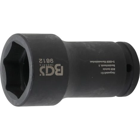 BGS Technic Douille à Choc, Six Pans, Longue | 20 mm (3/4") | 38 mm | Pour FUSO / Mitsubishi 3 BGS Technic Douille à Choc, Six Pans, Longue | 20 mm (3/4") | 38 mm | Pour FUSO / Mitsubishi