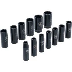BGS Technic Jeu De Douilles à Choc | 12,5 mm (1/2") | 10 - 32 mm | 13 pièces -BGS TECHNIC Soldes 38348054 2