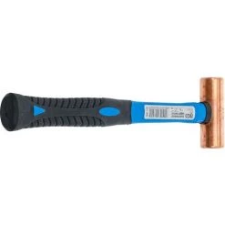 BGS Technic Marteau En Cuivre | Manche En Fibres De Verre | Ø 27 mm | Tête 454 g (1 lb) -BGS TECHNIC Soldes 38348182 4