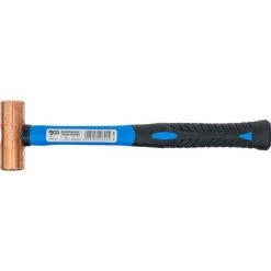 BGS Technic Marteau En Cuivre | Manche En Fibres De Verre | Ø 27 mm | Tête 454 g (1 lb) -BGS TECHNIC Soldes 38348182 5