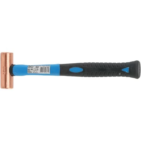 BGS Technic Marteau En Cuivre | Manche En Fibres De Verre | Ø 32 mm | Tête 680 g (1.5 lb) 3 BGS Technic Marteau En Cuivre | Manche En Fibres De Verre | Ø 32 mm | Tête 680 g (1.5 lb)