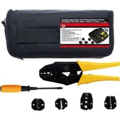 BGS Technic Pince à Sertir | Avec 5 Paires De Mâchoires