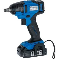 BGS Technic Clé à Choc Sur Accu | Extra Courte | 250 Nm | Maxi. 2500 tr/min | 18 V