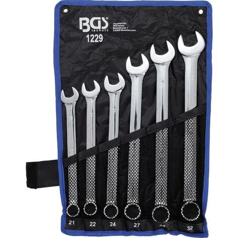 BGS Technic Jeu De Clés Mixtes | Extra Longues | 21 - 32 Mm | 6 Pièces 6 BGS Technic Jeu De Clés Mixtes | Extra Longues | 21 - 32 Mm | 6 Pièces – Image 4