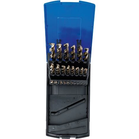 BGS Technic Boite De Forets Hélicoïdaux | HSS-G M35 | Acier De Cobalt | 1 - 13 Mm | 25 Pièces 6 BGS Technic Boite De Forets Hélicoïdaux | HSS-G M35 | Acier De Cobalt | 1 - 13 Mm | 25 Pièces – Image 4