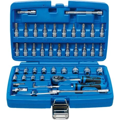 BGS Technic Coffret De Douilles | 6,3 Mm (1/4") | 46 Pièces 3 BGS Technic Coffret De Douilles | 6,3 Mm (1/4") | 46 Pièces