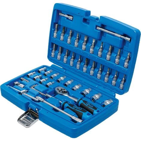 BGS Technic Coffret De Douilles | 6,3 Mm (1/4") | 46 Pièces 5 BGS Technic Coffret De Douilles | 6,3 Mm (1/4") | 46 Pièces – Image 3