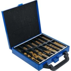 BGS Technic Jeu De Forets à étages | HSS | Traitement Au Nitrure De Titane | 1 - 10 Mm | 119 Pièces -BGS TECHNIC Soldes 38361805 3
