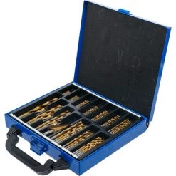 BGS Technic Jeu De Forets à étages | HSS | Traitement Au Nitrure De Titane | 1 - 10 Mm | 119 Pièces -BGS TECHNIC Soldes 38361805 4