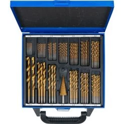 BGS Technic Jeu De Forets à étages | HSS | Traitement Au Nitrure De Titane | 1 - 10 Mm | 119 Pièces -BGS TECHNIC Soldes 38361805 5