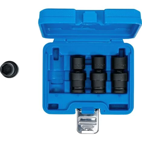 BGS Technic Jeu De Douilles à Rotule à Choc | 12,5 Mm (1/2") | 4 Pièces 6 BGS Technic Jeu De Douilles à Rotule à Choc | 12,5 Mm (1/2") | 4 Pièces – Image 4