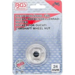 BGS Technic Douilles Spéciale | Pour écrous De Pignon D'arbre à Cames Pour Ducati | 24 Mm 9 BGS Technic Douilles Spéciale | Pour écrous De Pignon D'arbre à Cames Pour Ducati | 24 Mm -BGS TECHNIC Soldes 38362378 4